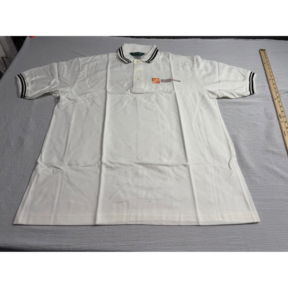 Outer Banks Home Depot National Training Center Polo Shirt White Men's Large